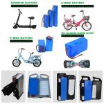 48V 10Ah E Bike Electric Scooter Lithium Battery Pack Faster Charging 18650 Pack