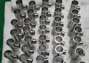 China ASTM A815 S32750 Stainless Steel Fittings 1-1/2'' Equal Tee Super Duplex Steel B16.9 wholesale