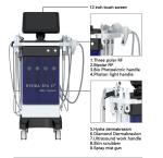 Commercial 9 in1 Oxygen Hydrafacial Machine , 90Kpa Skin Spa Machine