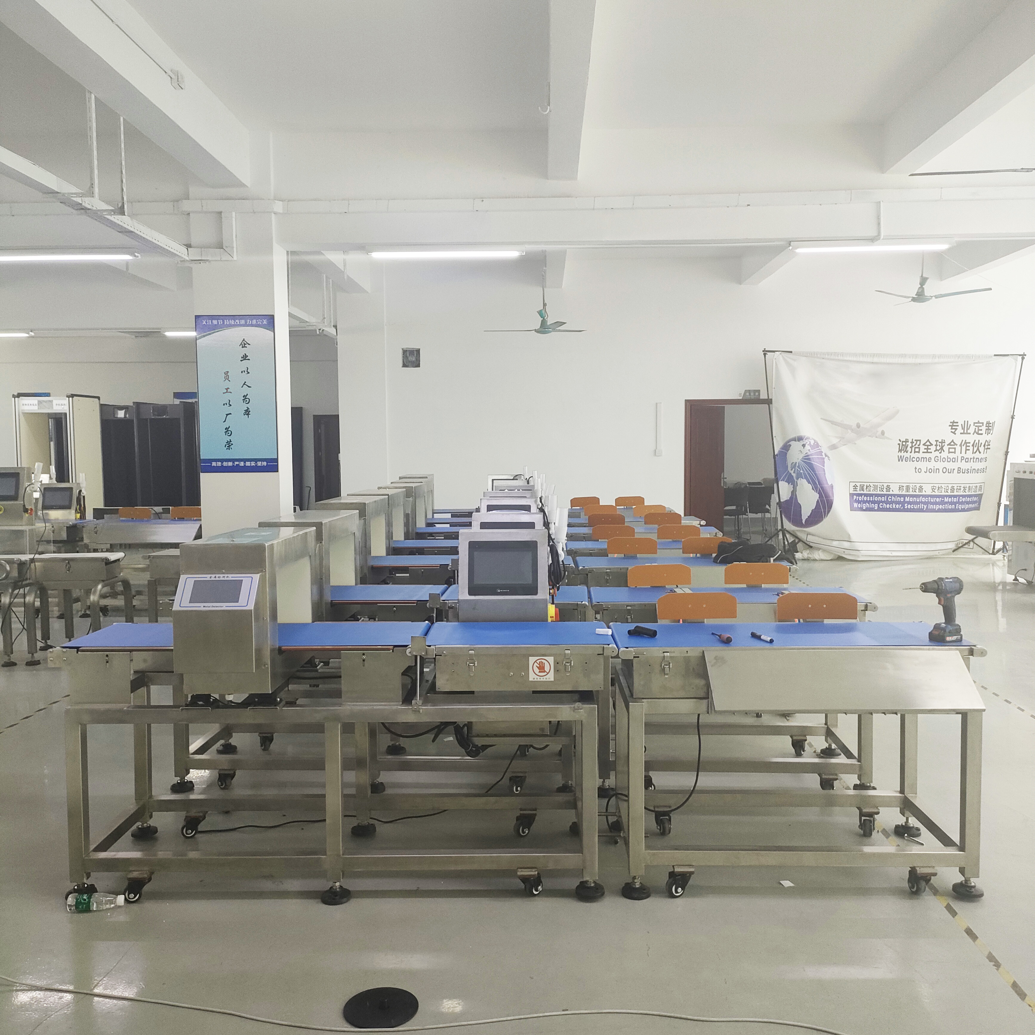 Pneumatic Capsule Checkweigher Chicken Baskets Conveyor Belt Parts