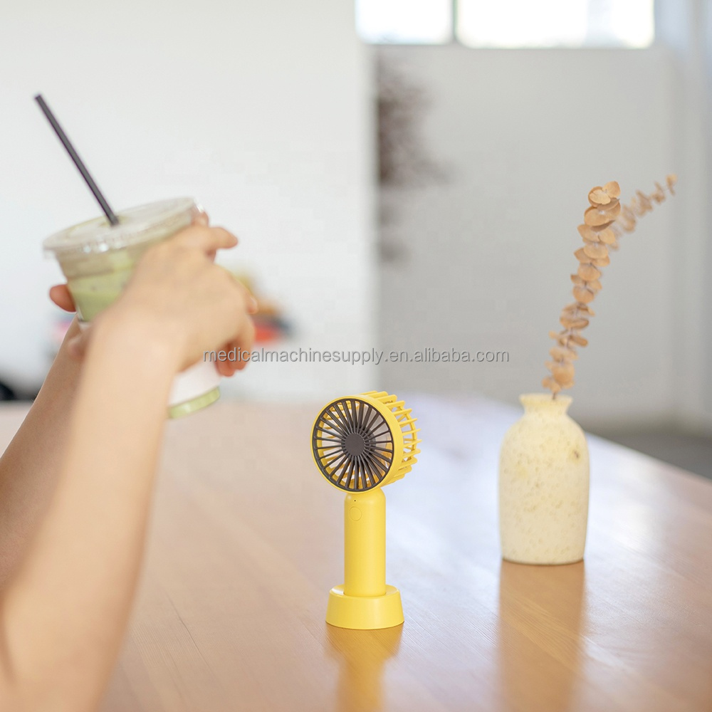 Air Cooling Fan Rechargeable Table Fan Mini Handheld Fan 0.174g Item Weight