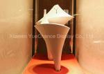 Handmade White Standing Display Rack Fiberglass Necklace Display Rack