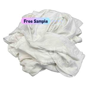China Pure White Rags cutting clothing waste cotton industrial cotton rags wholesale
