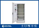 Four Shelf Outdoor Battery Cabinet With Cooling