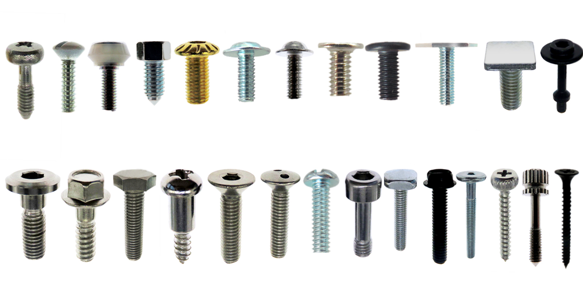 Binding Head Style Carbon Steel Chicago Screw Black Metal Screw Fastener