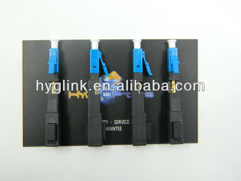 Fiber optic LC/UPC fast connector