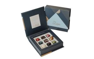 China Chocolate Gift 1200g Grey Board Custom Food Packaging Boxes wholesale
