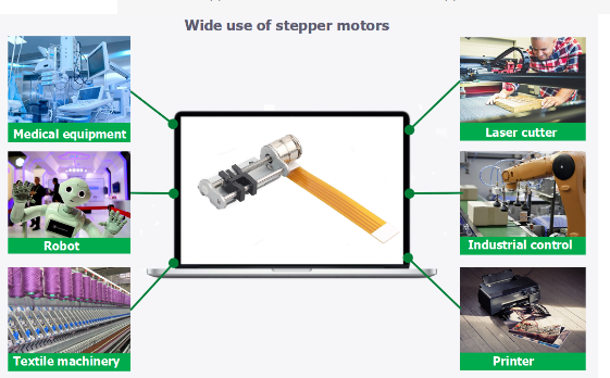 Precision 8mm Dia Micro Slider Stepper Motor 22mm Length Copper Slider With Bracket Linear