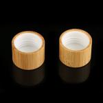 Metalized 15CC aluminium Amber Bamboo Cosmetic Cream Jar