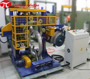 China Simple Structure 40r/Min Rotating Bearing Packing Machine 380V / 50Hz For Steel Coils wholesale