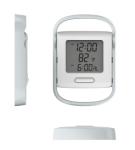 112x78x18mm Battery Operated Digital Clock And Telephone Holder Combination
