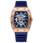 Timepiece 12mm Quartz Plastic Watch 100g Mens Fashion Plastic Watch
