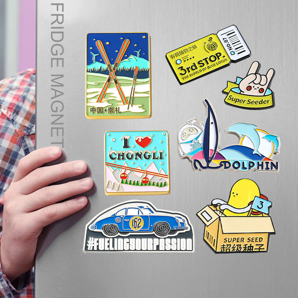 Custom Personalised Fridge Magnets for Tourism Souvenirs