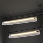 Modern Minimalist Chandelier Living Room Nordic Study Office gold rectangle