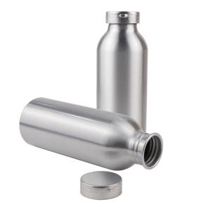 China OEM Silkscreen 100ml Essential Oil Bottles Liquid Oil Aluminum Bottle wholesale