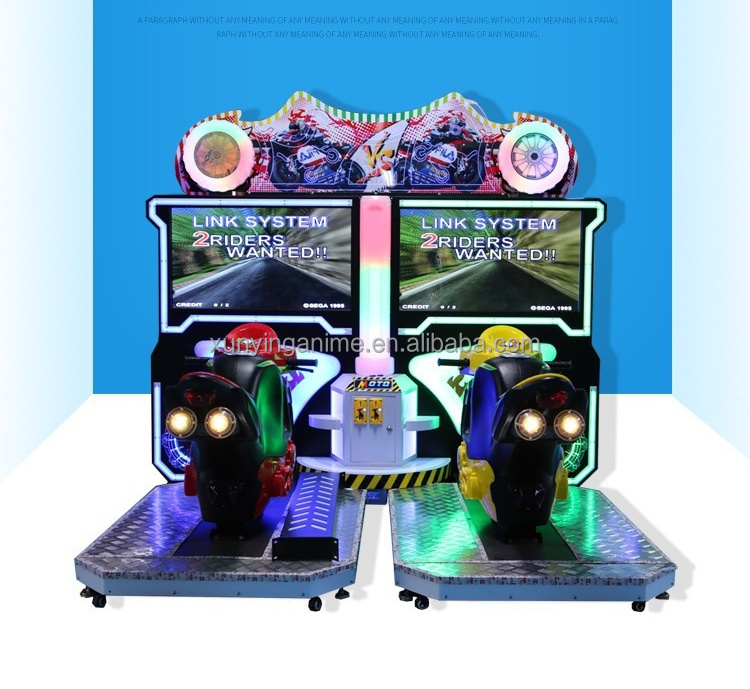 Super Bike Racing Arcade Machine Motor Simulator 2 Player EU AU Plug