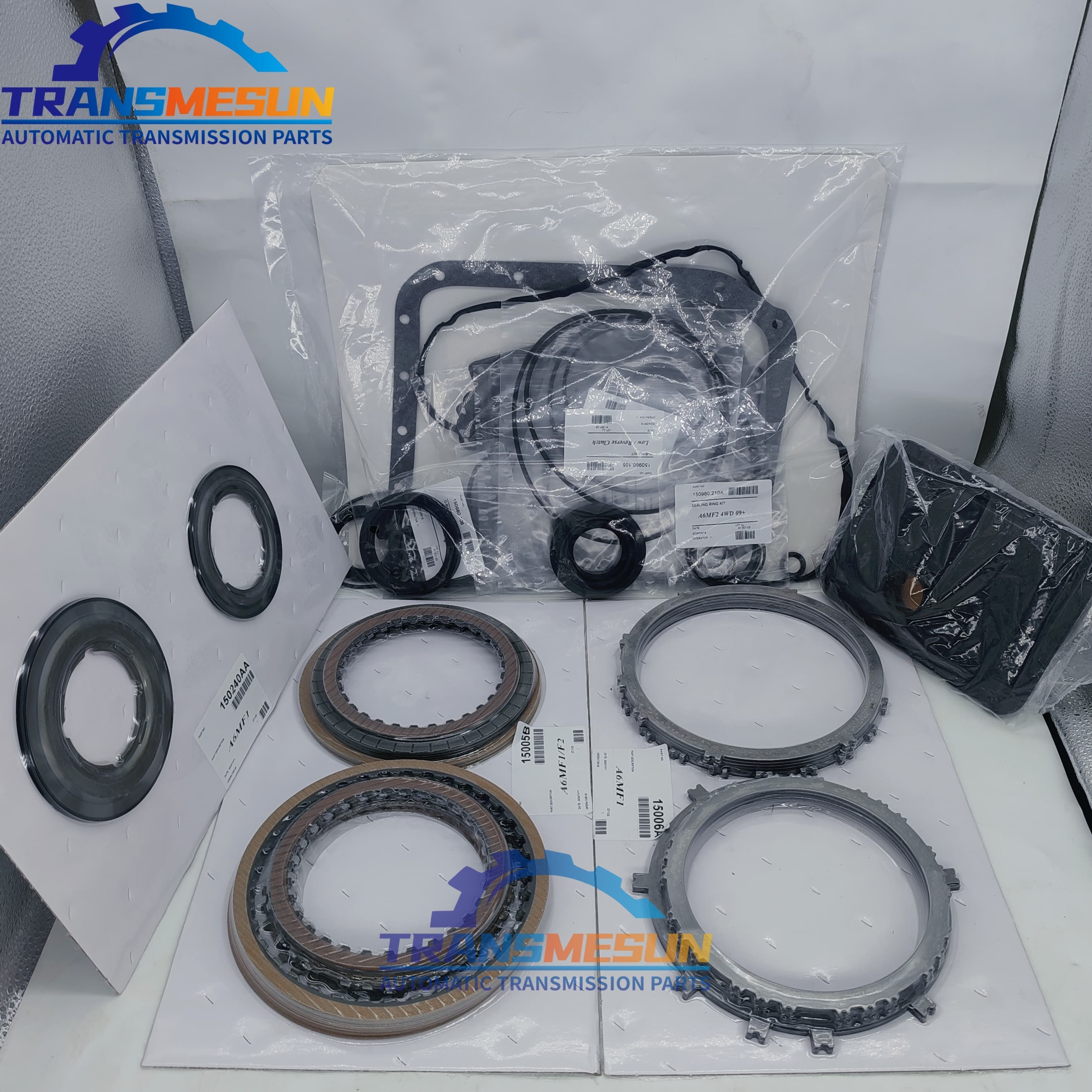Hyundai Kia 6-speed Automatic Transmission A6MF1 A6MF2 Gearbox Overhaul Rebuild Kit.