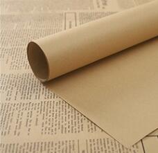 China 70*100cm Unbleached Thickness 80gsm Kraft Paper Floor Protection wholesale