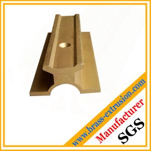 China copper extrusion profile sections with holes wholesale