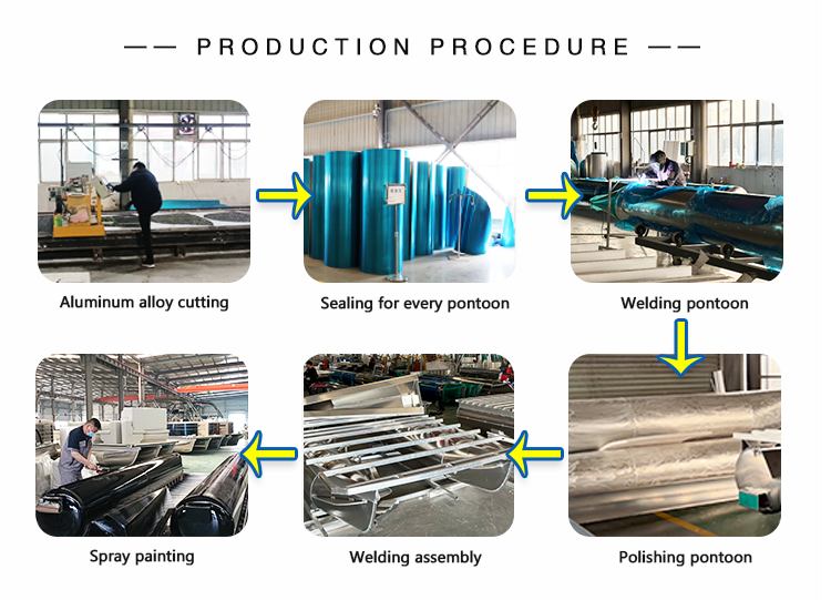 Custom Pontoon Logs Aluminum Pontoon Tubes , Aluminum Tubing For Pontoon Boats