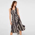 Factory price woven ladies summer office dresseeee