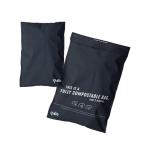 Black Compostable Mailing Bags Custom Poly Mailer Bags No Chemicals