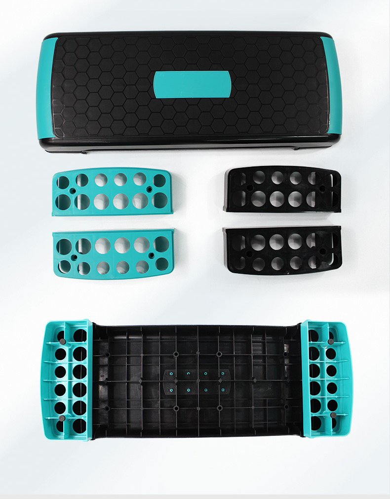 10cm 30cm Adjustable Aerobic Step Board Home Gym Platform Exercises PP Plastic