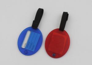 China Funny Hard Airplane Travel Bag Tags To Write Information , Name Tag For Luggage wholesale