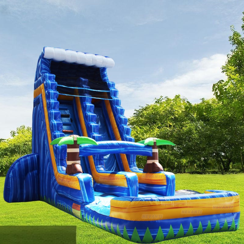 Commercial Outdoor Amusement Park PVC Inflatable Bounce House with Slide Obstacle Course