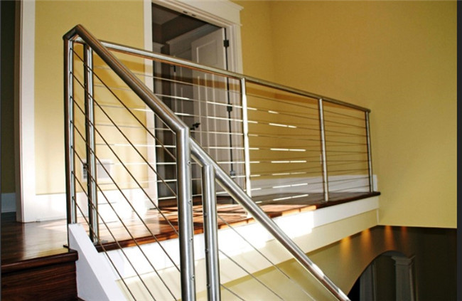 Safety Stainless Steel Railing Easy Installation With Round / Square Shape Post
