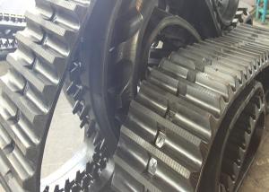 China Dumper Replacement Rubber Tracks 65 Link 100mm Pitch ISO9001 wholesale