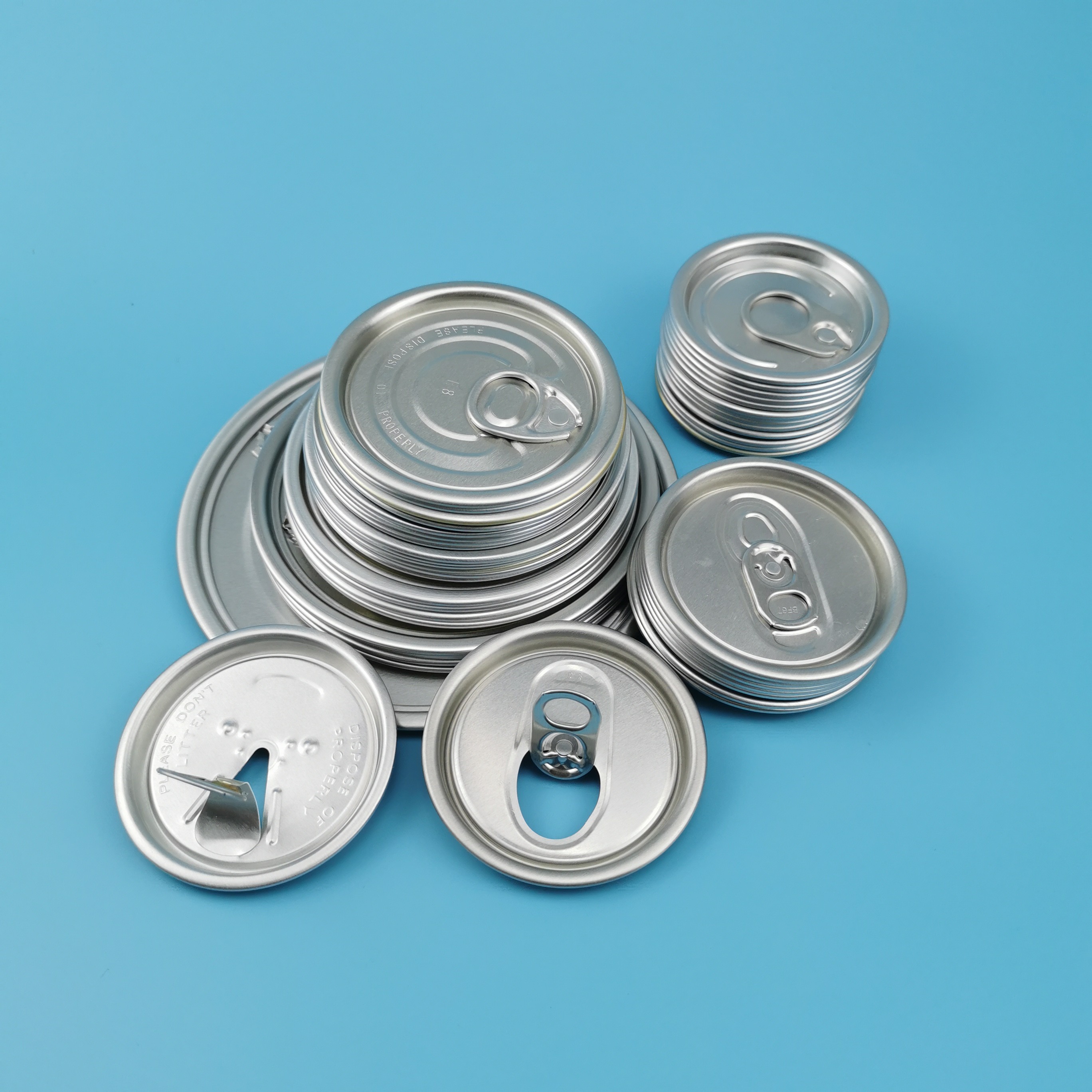 Ardboard Tube Aluminum EOE 126.5mm Tin Can Lids