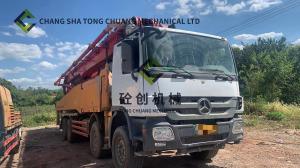 China 56M 8x4 Used Concrete Boom Pump for Construction Projects wholesale