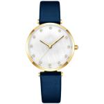 32mm Small Dial Women'S Quartz Watch Fashion Multicolor Leather Strap For