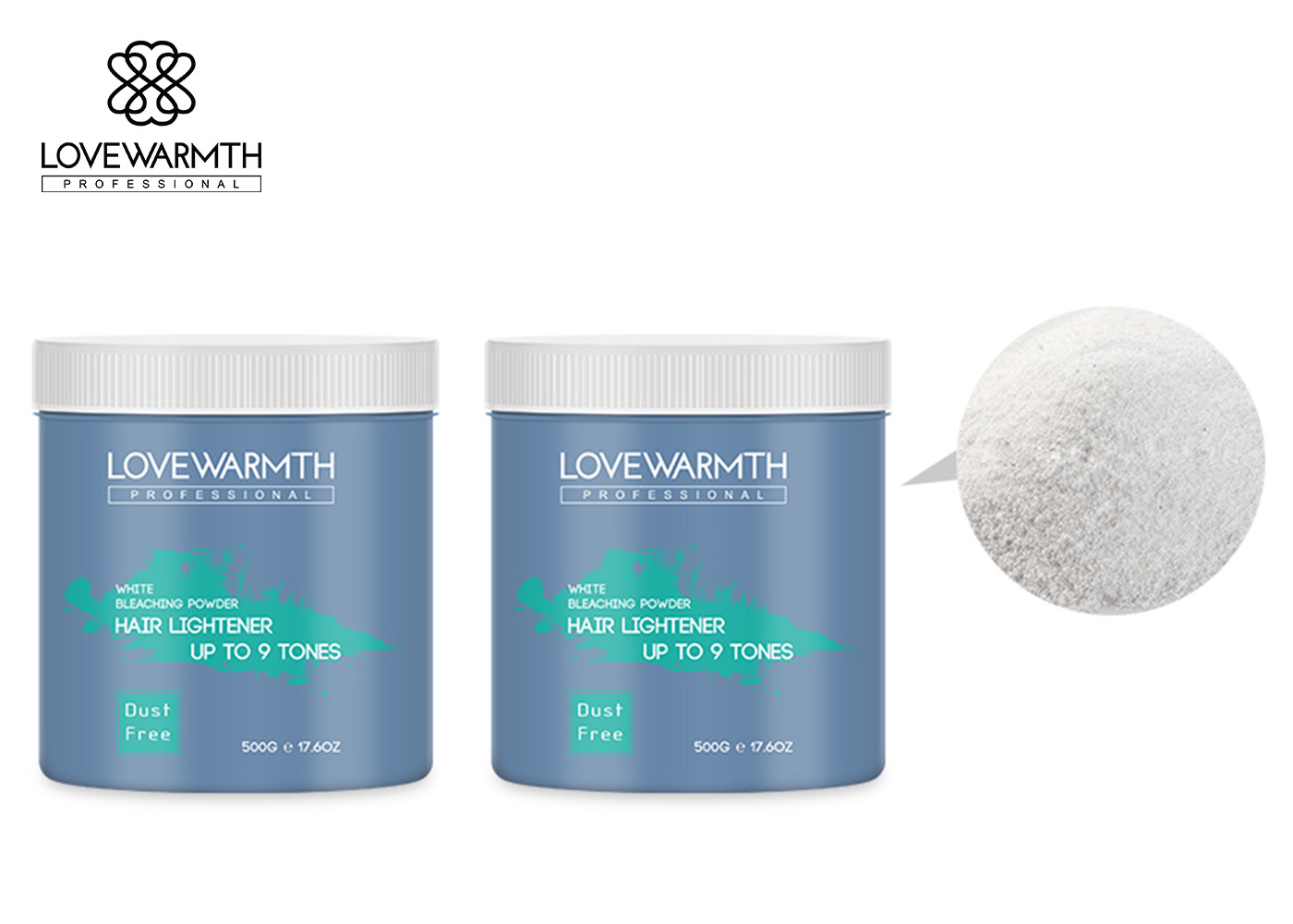GMP Standard Permanent lightness Hair Bleaching Powder with Fragrant smell