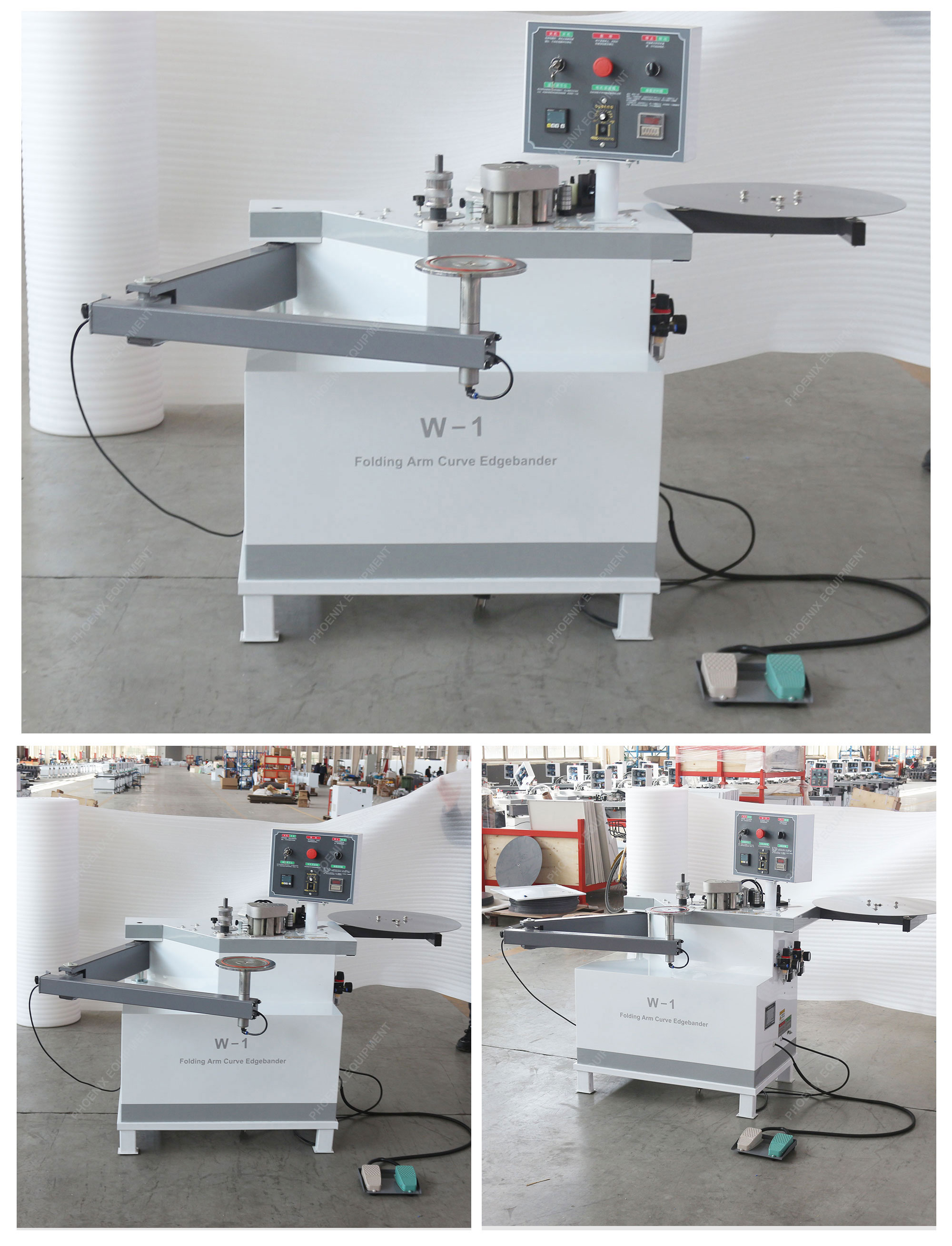 Working Methods Fully Automatic Edge Banding Machine for Folding Arm Curve