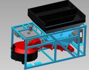 China Custom Portable Concrete Mix Plant / Compact Concrete Batching Plant wholesale