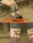 winter woods morning Leg warmers thick warm wool acrylic blend female loose