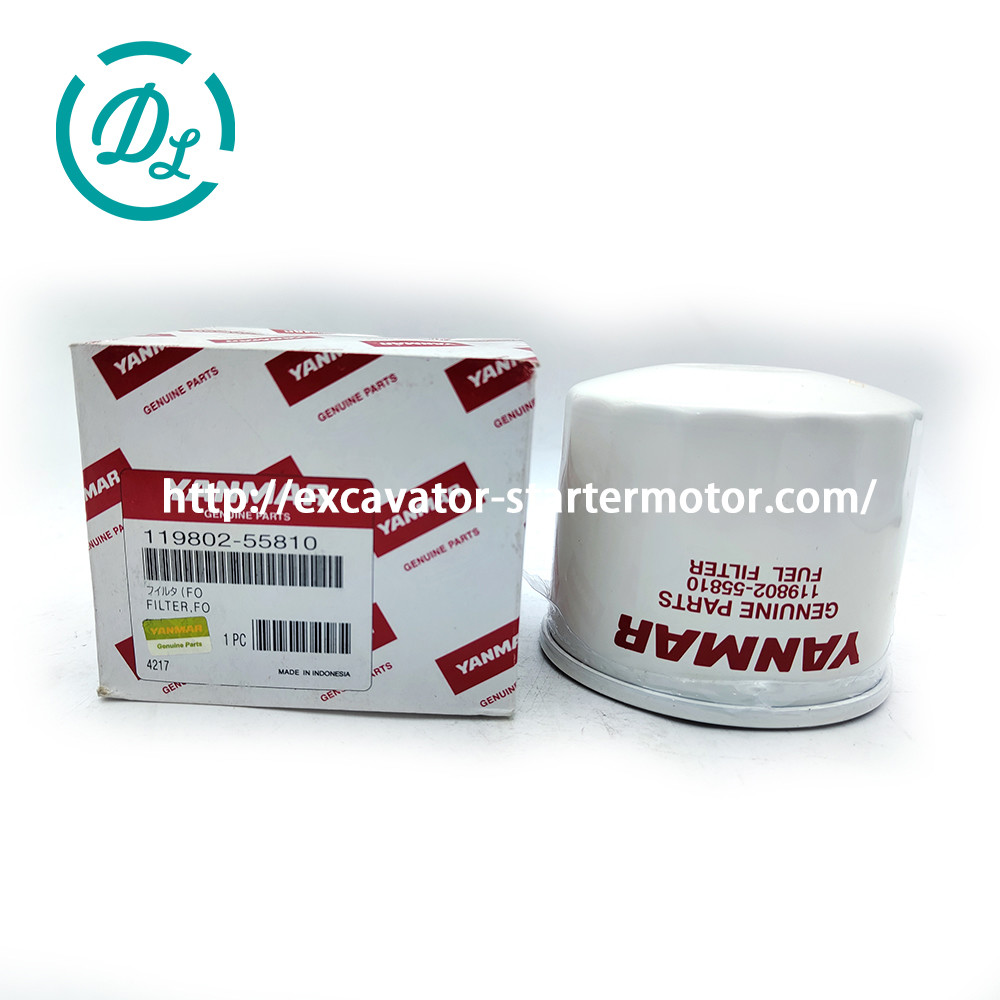 119802-55810 119802-55801 Fuel Filter Replaces Yanmar Engine 4TNV88