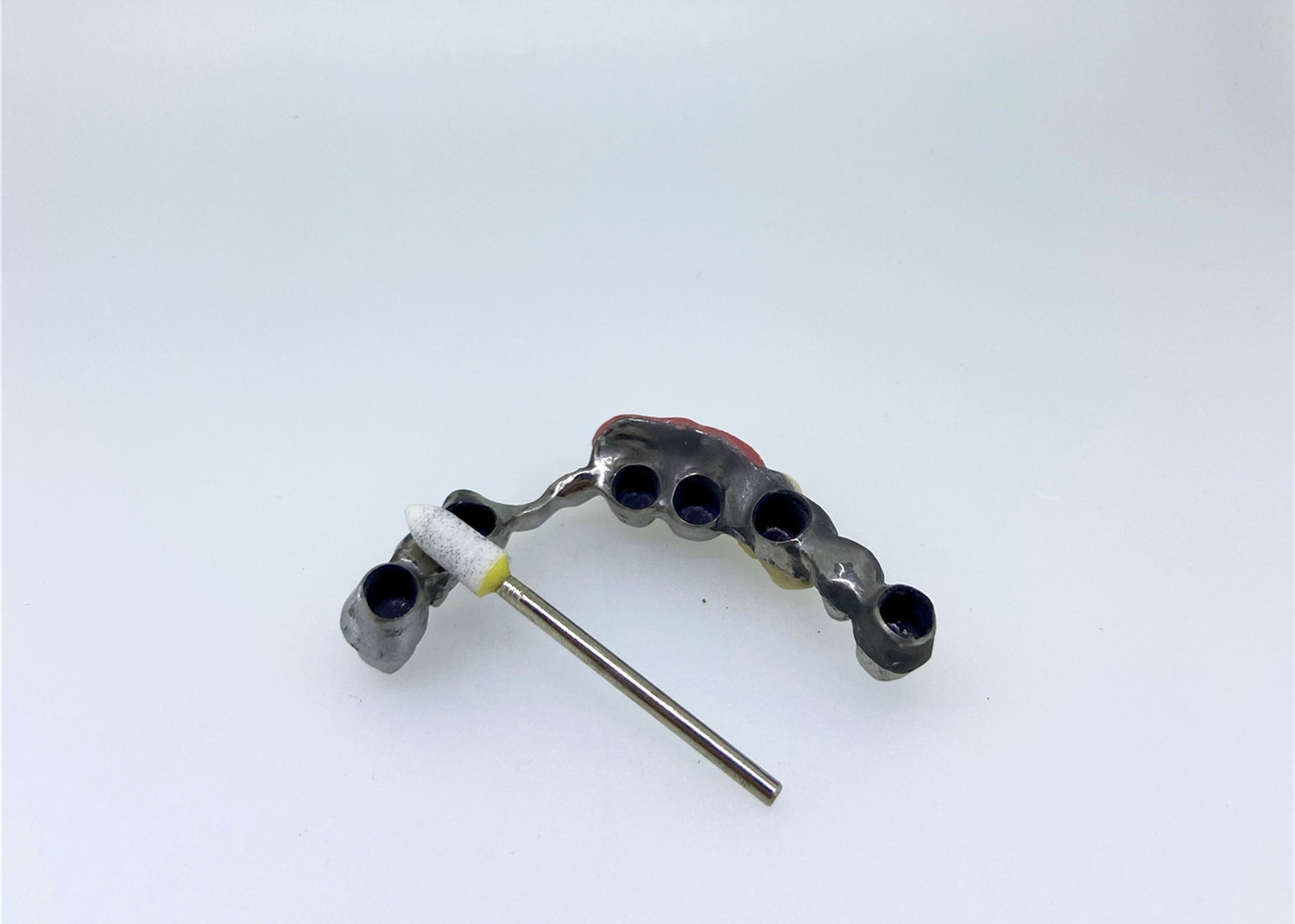 Mounted Diamond Grinding Stones 35000 rpm Corundum White Stone Polishing Bur