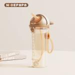 V-shaped anti-choking PPSU heat-resistant flip-cap water cup protects kids with