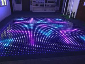 China DJ 15W RGB LED Stage Dance Floor Factory For Weddling And Events wholesale