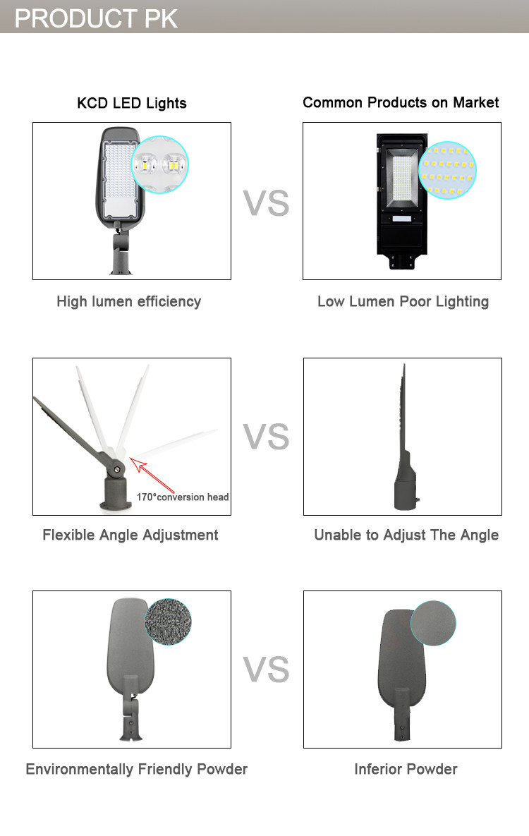 Road Project 50 W 100 W 150 W Led Street Light 265V Smd Slim