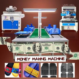 China Automatic Glue Dispenser Custom PVC Keychain Toy Doll Making Machine wholesale