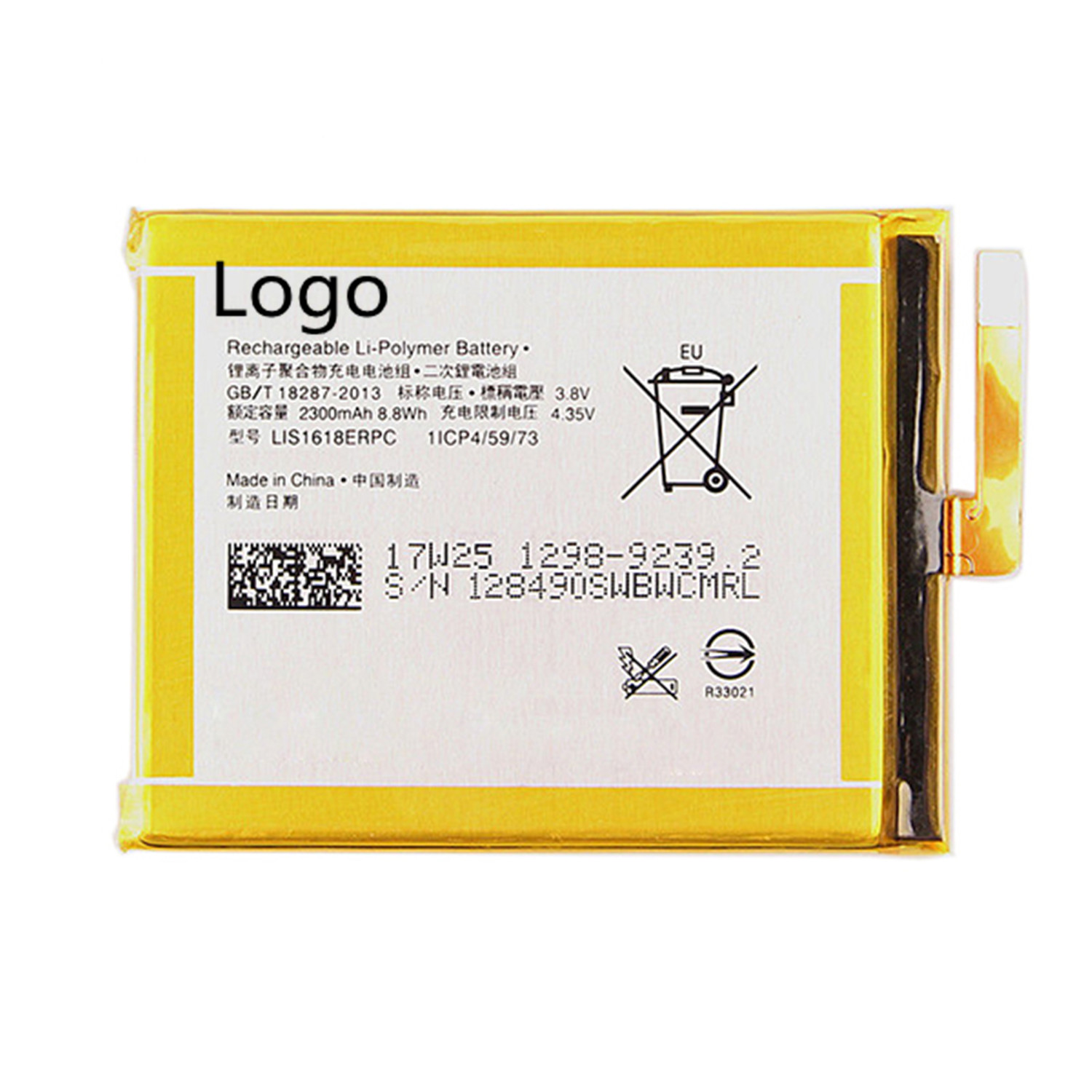 800 Times Sony Xperia XA LIS1618ERPC Phone Battery Replacement 2300mAh