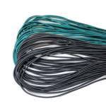 Braided 3mm Custom Shoelace Waxed Cotton Cord 75cm Length