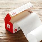 Smooth Fabric Food Print Wrapping Paper , 75gsm Food Packing Paper