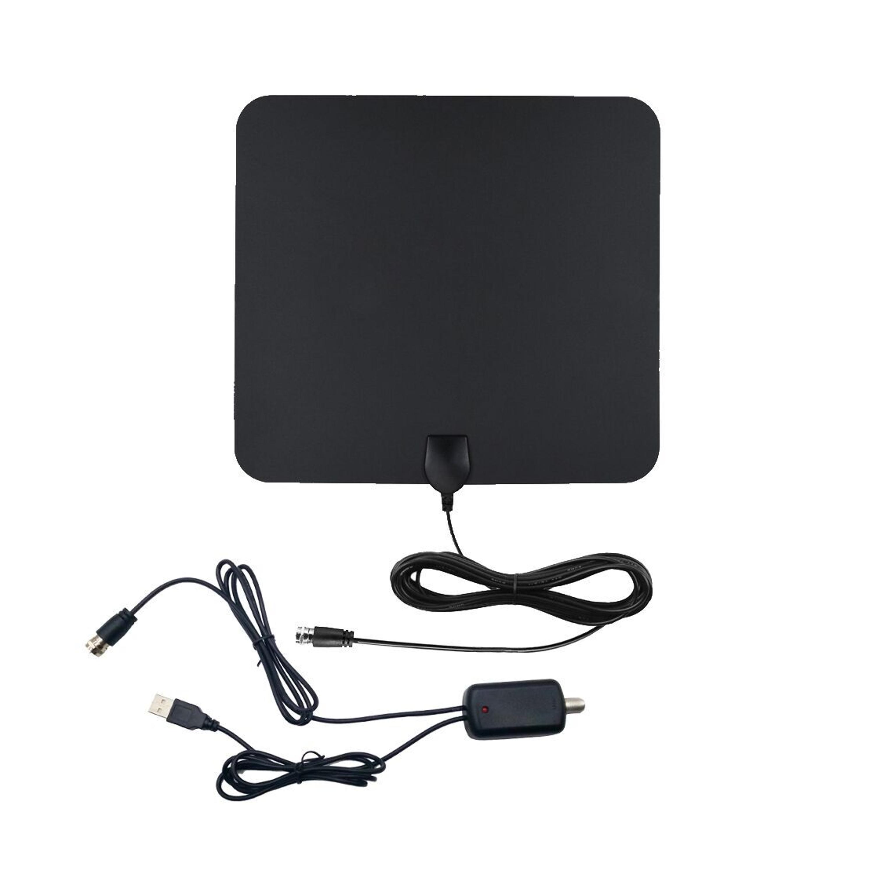 Indoor Window Paste Style Free Channel HD Antenna Digital TV Antena with V.S.W.R ≤1.5