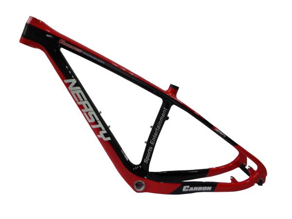 Quality 100% Carbon Frame MTB Frame 29er 15.5"/17.5"/19" Mountain Bicycle/Bike Frame Red for sale