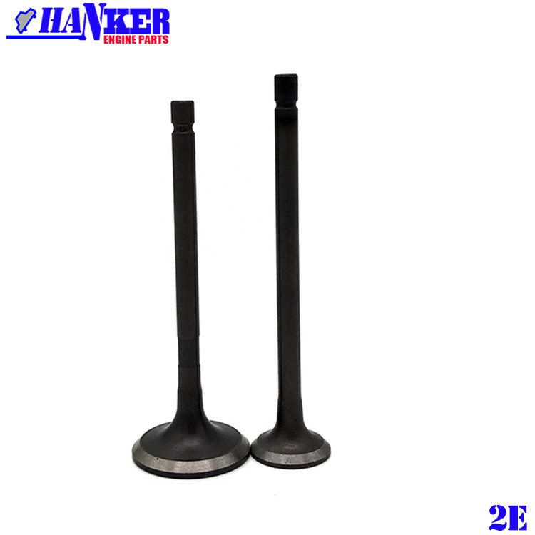 13711-10020 13712-10010 Toyota 2E Engine Exhaust Valve Intake Valve Spare Parts
